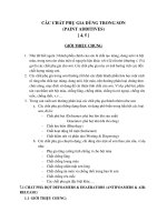 các chất phụ gia cho sơn
