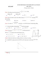 DỀ ÔN THI THPTQG 2017  (7)
