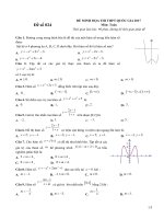 DỀ ÔN THI THPTQG 2017  (24)