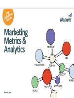 definitive guide to marketing metrics marketing analytics