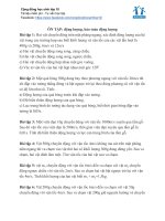 Bài tập ôn vật lý 10, chương 4