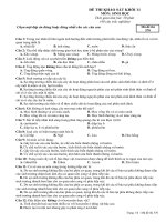 DE KHAO SAT SINH 11 LAN 2 