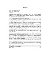 LUẬN VĂN KINH TẾ ĐỘC QUYỀN: Đầu Tư Trực Tiếp Của Các Doanh Nghiệp Trung Quốc Ở Tỉnh Luông Nặm Thà, Nước CHDCND Lào Hiện Nay