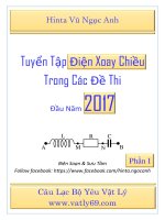 TUYỂN tập điện XOAY CHIỀU TRONG đề THI thử năm 2017
