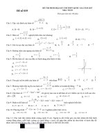 DỀ ôn THI THPTQG 2017  (35) 