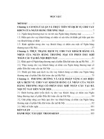 LUẬN VĂN KINH TẾ ĐỘC QUYỀN: Dịch Vụ Cho Vay Khách Hàng Cá Nhân Của Ngân Hàng Thương Mại Cổ Phần Dầu Khí Toàn Cầu Tại Hà Nội Hiện Nay