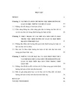 LUẬN VĂN KINH TẾ ĐỘC QUYỀN: Báo Chí Cà Mau Với Vấn Đề Định Hướng Dư Luận Xã Hội