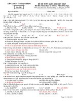 De thi thu THPTQG 2017  de 01 