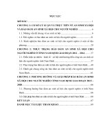 ĐẢM bảo AN SINH xã hội CHO NGƯỜI NGHÈO ở TỈNH NAM ĐỊNH HIỆN NAY