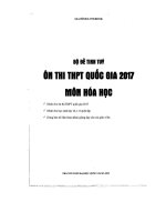 Bo de tinh tuy luyen thi THPT quoc gia 2017  hoa 