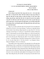 TÁC hại của THAM NHŨNG và các giải pháp phòng chống