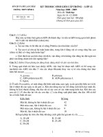 De thi HSG vong truong  truong THPT binh lu  tam duong  lai chau