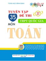 Bộ đề ôn thi THPT QG năm 2017 tỉnh Bình Định