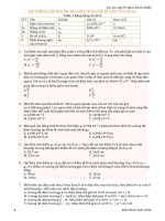 HỆ THỐNG câu hỏi ôn THI GIỮA kì