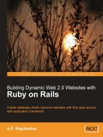 Buiding dynamic web 2 0 websites with ruby on rails 