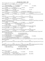 ÔN KIỂM TRA 15 PHÚT AMIN