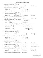 DE ON GIUA KY II TOAN 10 