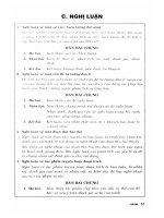 Những bài văn mẫu 9 phần 2 