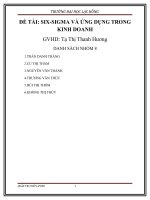 SIX SIGMA và ỨNG DỤNG TRONG KINH DOANH 