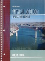 Physical geology laboratory manual 4th edtion karen woods 