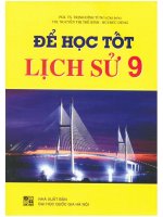 Để học tốt lịch sử 9 phần 1 