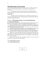 Đề tài lập phương án lắp ráp cần trục tháp  