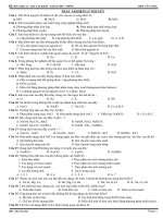 BÀI TẬP KIỀM, KIỀM THỔ, NHÔM NÂNG CAO  BẢN IN
