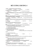 Đề cương k10 chương 4