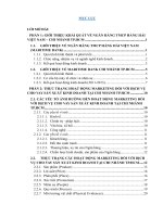 BÁO CÁO THỰC TẬP ĐỀ TÀI: HOÀN THIỆN HOẠT ĐỘNG MARKETING ĐỐI VỚI DỊCH VỤ CHO VAY SẢN XUẤT KINH DOANH TẠI NGÂN HÀNG TMCP HÀNG HẢI VIỆT NAM – CHI NHÁNH TP. HỒ CHÍ MINH GIAI ĐOẠN 2015  2016
