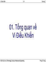 Ch.01 Tong quan ve Vi Dieu Khien