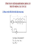 BÀI GIẢNG ĐIỆN TỬ: TÍNH TOÁN ĐIỆN TRỞ KHỞI ĐỘNG