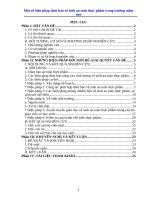 Một số biện pháp đảm bảo vệ sinh an toàn thực phẩm trong trường mầm non 