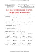 GIAI CHI TIET 30 DE TOAN CHUYEN