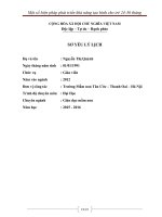 Một số biện pháp phát triển khả năng tạo hình cho trẻ 24 36 tháng 