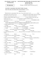 DE THI HSG LOP 9  TIẾNG ANH  TUYEN QUANG 2013