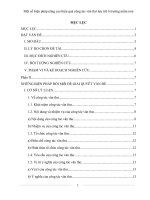 Một số biện pháp nâng cao hiệu quả công tác văn thư lưu trữ ở trường mầm non 