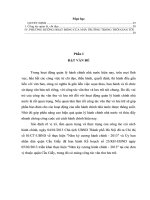 THỰC TRẠNG và GIẢI PHÁP NÂNG CAO CHẤT LƯỢNG CÔNG tác văn THƯ, lưu TRỮ ở TRƯỜNG mầm NON