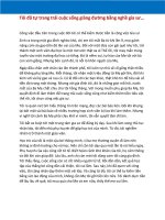 Tôi đã tự trang trải cuộc sống của mình bằng nghề gia sư