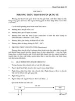 GIÁO TRÌNH THANH TOÁN QUỐC TẾ