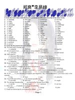 Revision for the 2nd midterm test 