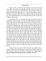 Thực trạng và phương hướng phát triển hàng dệt may xuất khẩu Việt Nam