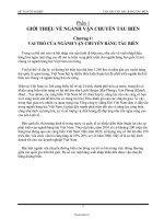 Đề tài vận chuyển dầu bằng tàu biển