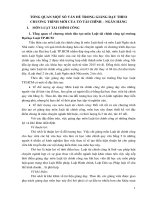 TỔNG QUAN MỘT SỐ VẤN ĐỀ TRONG GIẢNG DẠY THEO CHƯƠNG TRÌNH MỚI CỦA TỔ TÀI CHÍNH – NGÂN HÀNG