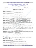 Vòng 18  Lớp 1  Cấp Tỉnh _ Bảng B (2032017)