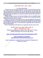 HƯỚNG DẪN GIẢI VIOLYMPIC LỚP 3  TỪ VÒNG 1 ĐẾN VÒNG 19