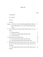 LUẬN VĂN KINH TẾ ĐỘC QUYỀN: Phát Triển Kinh Tế Du Lịch Theo Hướng Bền Vững Ở Tinh Hòa Bình Hiện Nay