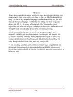 Đồ Án 2- Điều khiển lưu lượng không khí trong phòng sạch - ĐHBKHN