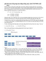 giải bài toán tổng hợp dao động bằng máy tính FX570MS (rất hay)