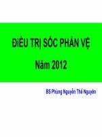 ĐIỀU TRỊ SÔC PHẢN VỆ