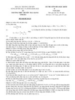 30 đề thi học sinh giỏi môn hóa học lớp 11 của các trường chuyên khu vực duyên hải đồng bằng bắc bộ có đáp án 